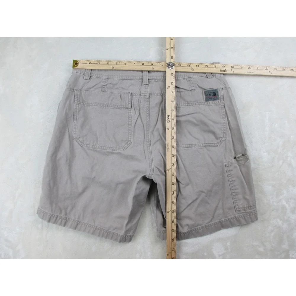 The North Face Shorts Mens 34 Brown Tan‎ Cargo Pockets Outdoors Casual